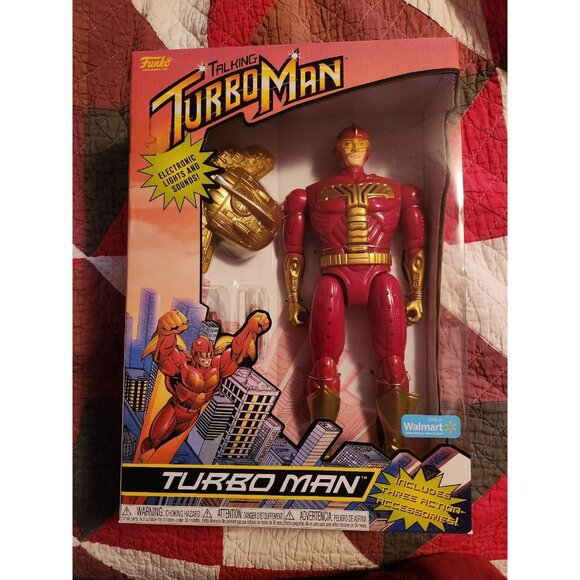 Turbo Man Doll Jingle All The Way NIB - Picture 1 of 5